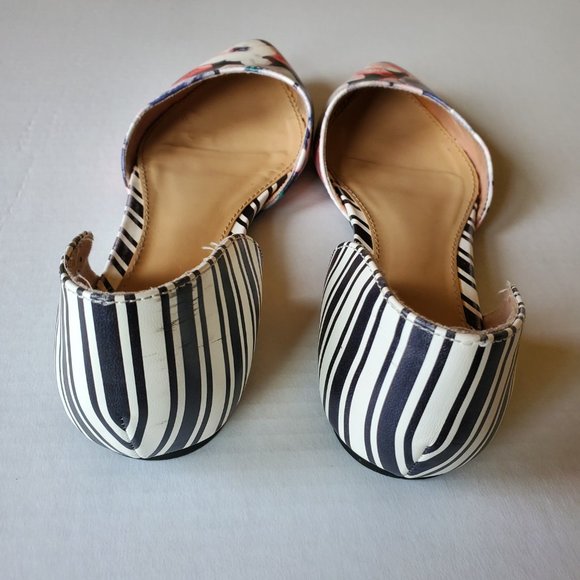 Express Floral Flats Size 7.5 - Picture 4 of 5